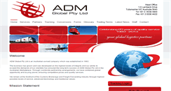 Desktop Screenshot of admglobal.com.au